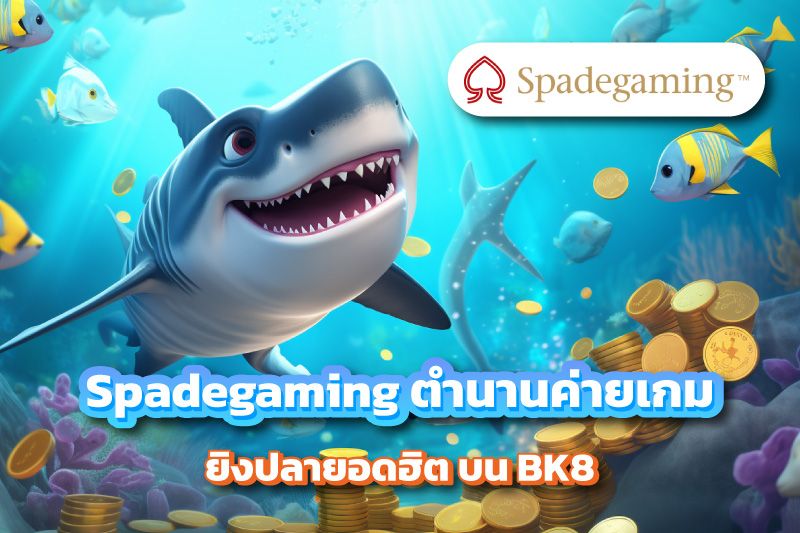 Spadegaming ตํานานค่ายเกมยิงปลายอดฮิต บน BK8