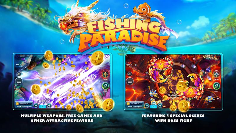 ทำความรู้จัก Fishing Paradise จาก Nextspin บน BK8